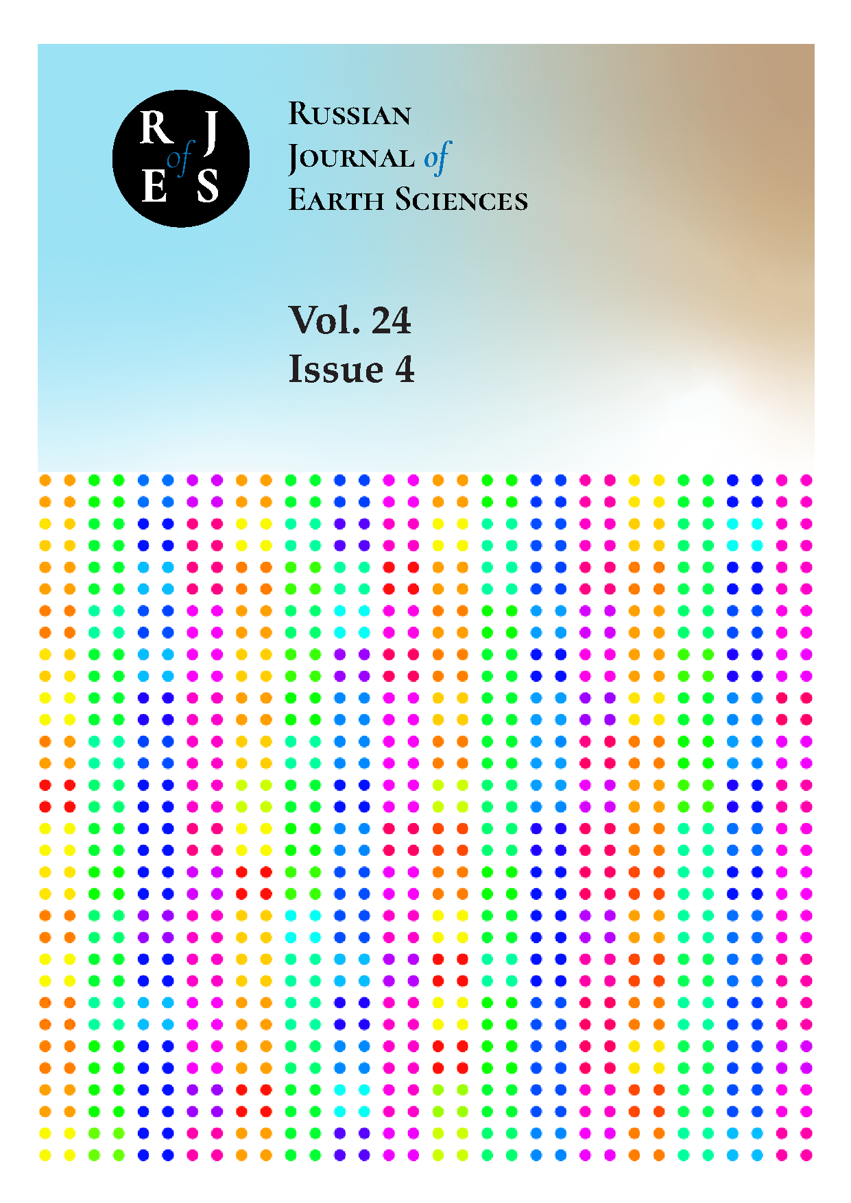             Russian Journal of Earth Sciences
    